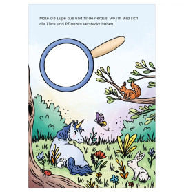 Zauberbilder-Rätsel – Einhörner