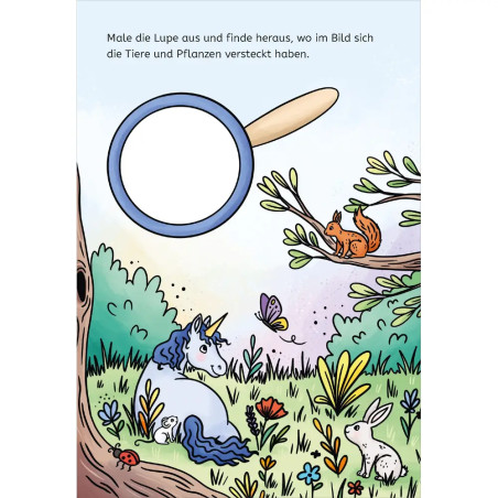 Zauberbilder-Rätsel – Einhörner