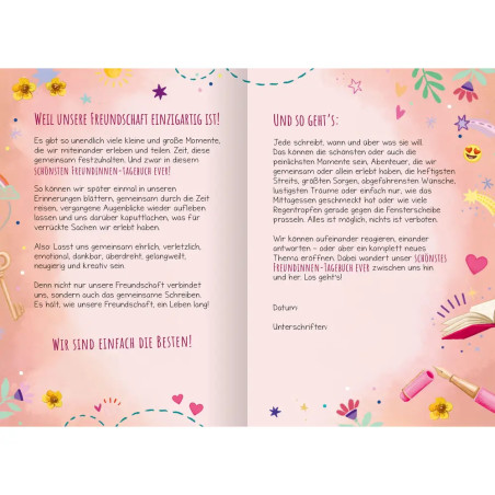 Wir sind die Besten! Das schönste Freundinnen-Tagebuch ever