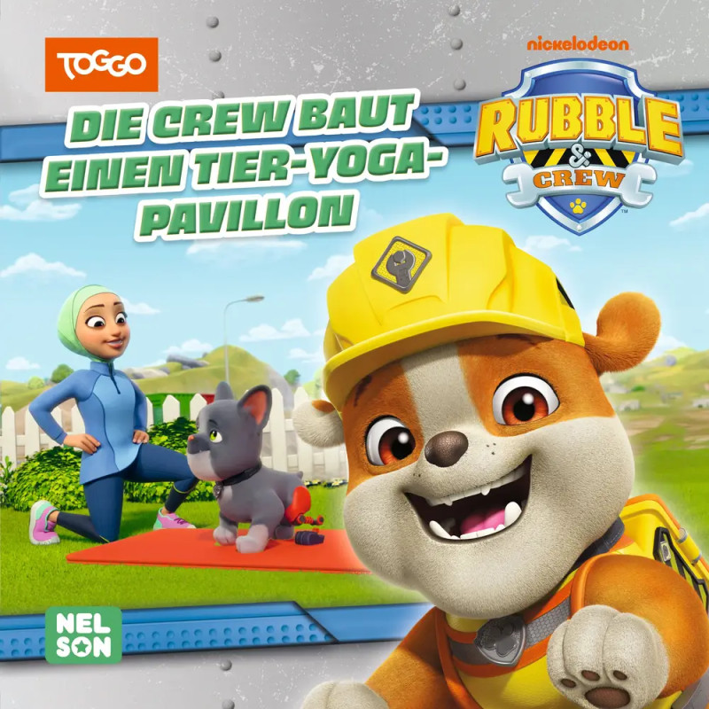 Maxi-Mini Rubble   Crew 231: VE5: Die Crew baut einen Tier-Yoga-Pavillon