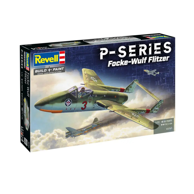 Focke-Wulf TL Jäger Flitzer - P-Series, Revell Modellbausatz