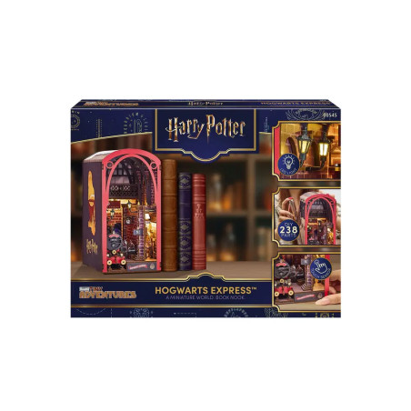 Tiny Adventures - Harry Potter Hogwarts Express , Handgefertigte Miniaturwelten zum Zusammenbauen