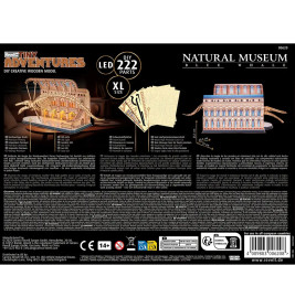 Tiny Adventures - Natural Museum Blue Whale, Holzfunktionsmodelle zum Zusammenbauen