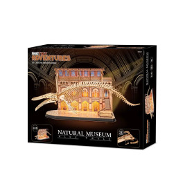 Tiny Adventures - Natural Museum Blue Whale, Holzfunktionsmodelle zum Zusammenbauen