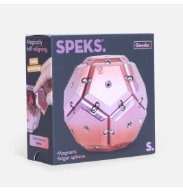 Speks. Geode Chrome Sphere