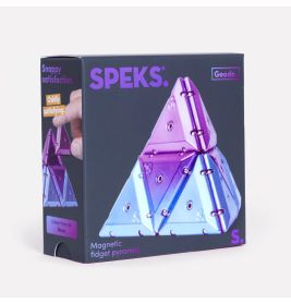 Speks. Geode Chrome Pyramid 4-fach sortiert