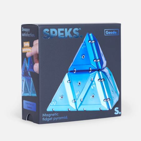 Speks. Geode Chrome Pyramid 4-fach sortiert
