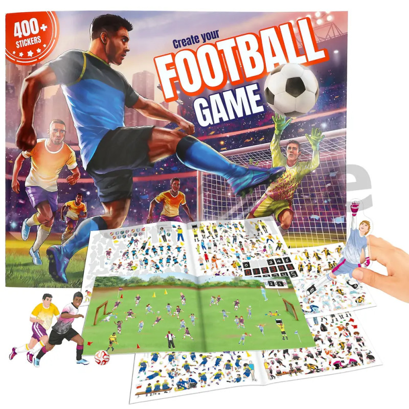 Create your Football Game Stickerbuch Fussball
