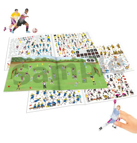 Create your Football Game Stickerbuch Fussball
