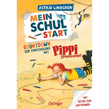 Mein Schulstart. Countdown zur Einschulung mit Pippi Langstrumpf