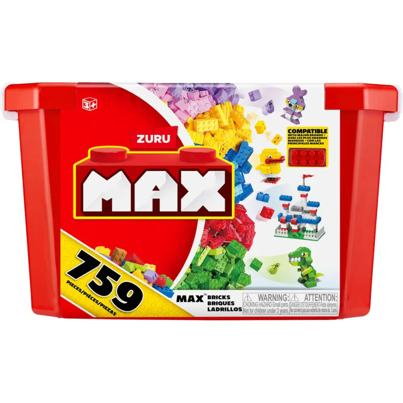 ZURU MAX - Building Bricks (759 Bricks)