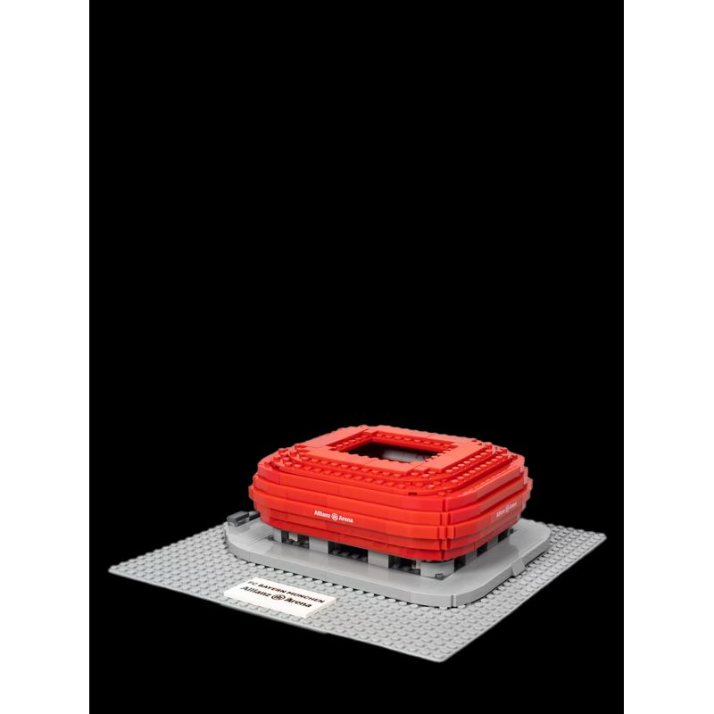 FC Bayern München Arena Klemmbausteine Set – 540 Teile Modell Allianz Arena