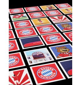 FC Bayern München Memory Spiel – Offizielles Gedächtnisspiel für Fans ab 3 Jahren