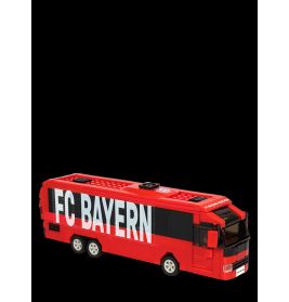 FC Bayern München Mannschaftsbus Klemmbausteine (340 Teile) – Bau-Set für Fans ab 6 Jahren