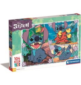 Clementoni® Puzzle Maxi Disney Stitch | 104 Teile für Kinder & Erwachsene