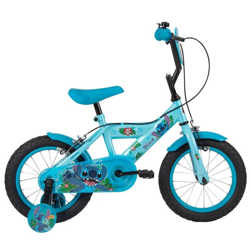Huffy Stitch Kinderfahrrad 14 Zoll – Disney Lilo & Stitch Design für coole Kids (24915W)