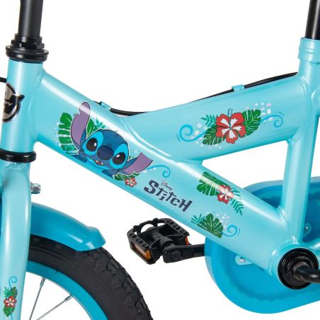 Huffy Stitch Kinderfahrrad 14 Zoll – Disney Lilo & Stitch Design für coole Kids (24915W)