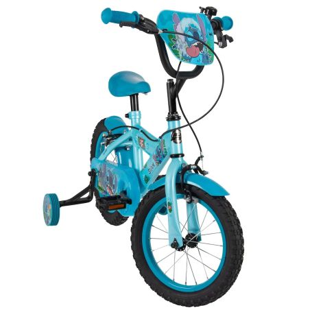 Huffy Stitch Kinderfahrrad 14 Zoll – Disney Lilo & Stitch Design für coole Kids (24915W)