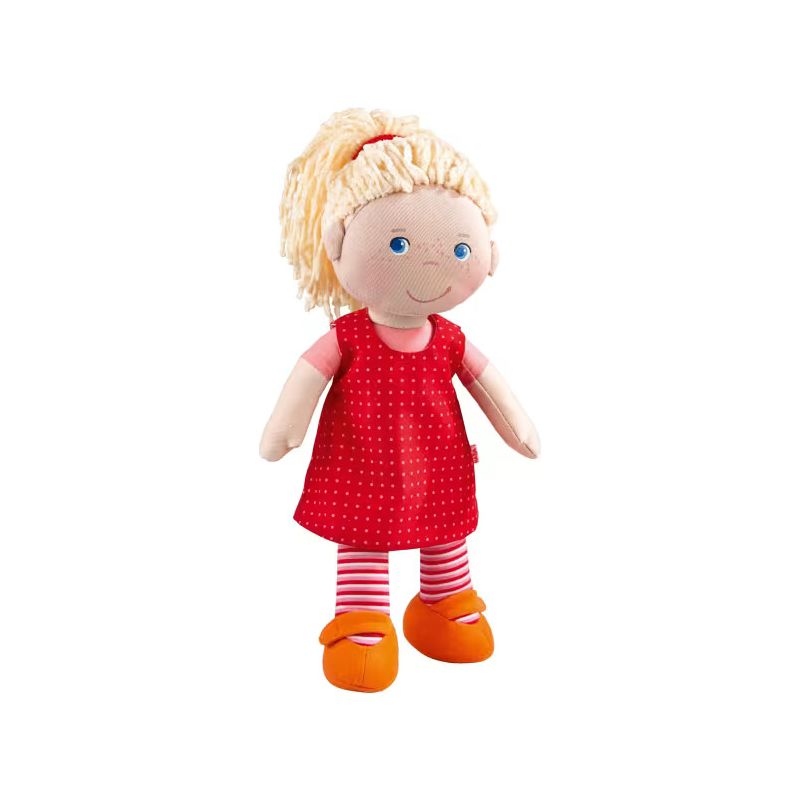 HABA Stoffpuppe Annelie 30cm – Robuster Spielkamerad ab 1,5 Jahren