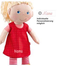 HABA Stoffpuppe Annelie 30cm – Robuster Spielkamerad ab 1,5 Jahren