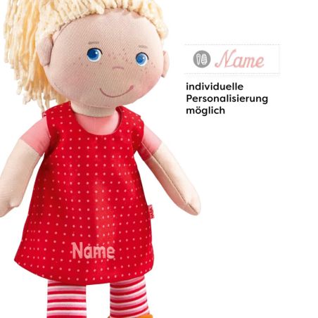 HABA Stoffpuppe Annelie 30cm – Robuster Spielkamerad ab 1,5 Jahren