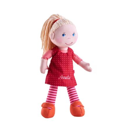 HABA Stoffpuppe Annelie 30cm – Robuster Spielkamerad ab 1,5 Jahren