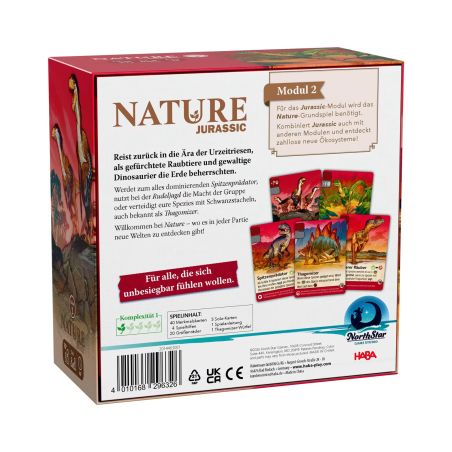 HABA Nature Modul Jurassic: Erweiterung für NATURE – Dinosaurier & neue Strategien ab 10 J.