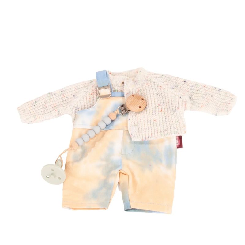 Götz Babykombi Batik für Puppen 30-33cm | Trendiges Puppen-Outfit