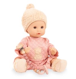 Götz Sleepy Aquini Girl Bärig Badepuppe 33 cm – Wasserdicht, Schlafaugen, Bären-Look