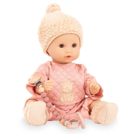 Götz Sleepy Aquini Girl Bärig Badepuppe 33 cm – Wasserdicht, Schlafaugen, Bären-Look