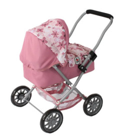 Mini-Kuschelwagen SMARTY Flowe rs rosa
