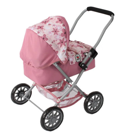 Mini-Kuschelwagen SMARTY Flowe rs rosa