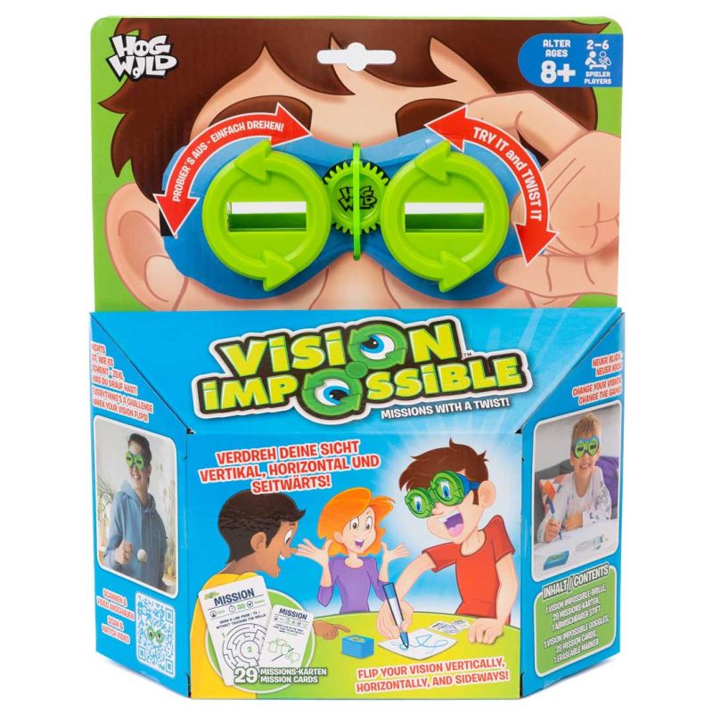 INVENTO Vision Impossible Challenge-Spiel – Denkspiel für visuelle Wahrnehmung & Konzentration