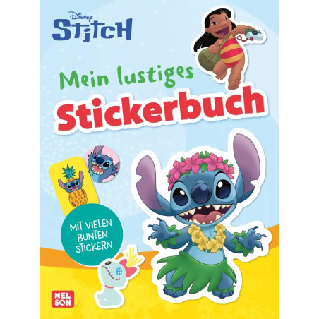 Disney: Stitch: Mein lustiges Stickerbuch