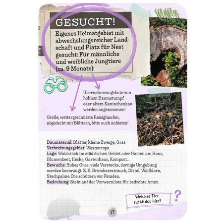 Tierische Wohnung gesucht - Welches Tier zieht hier ein?