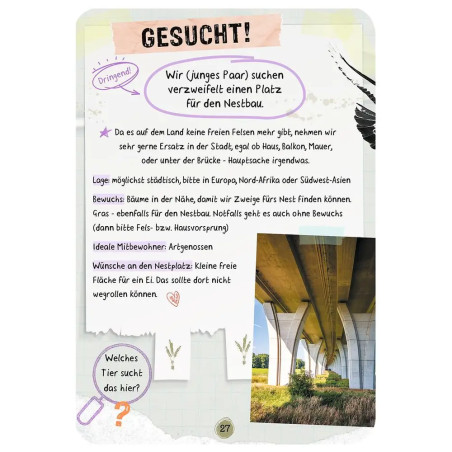 Tierische Wohnung gesucht - Welches Tier zieht hier ein?