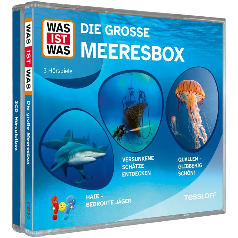 WAS IST WAS 3-CD Hörspielbox. Die große Meeresbox