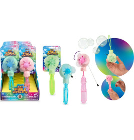 Seifenblasen-Ventilator 2in1 30ml, 3-fach sortiert Doppelter Spaß in einem! Der Seifenblasen-Ventila