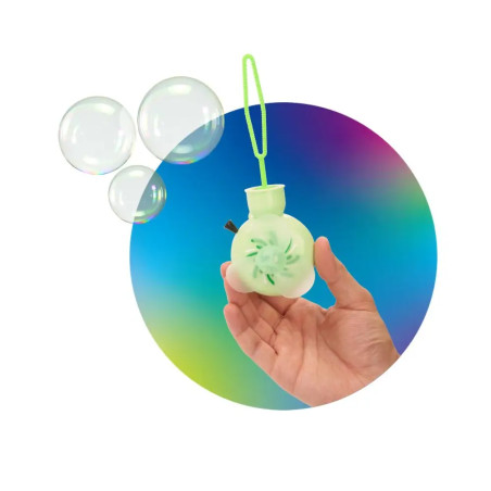 Seifenblasen-Ventilator 2in1 30ml, 3-fach sortiert Doppelter Spaß in einem! Der Seifenblasen-Ventila