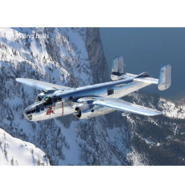 North American B-25J Mitchell, Revell Modellbausatz mit Basiszubehör