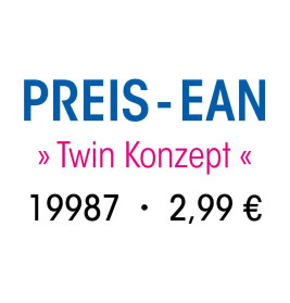 Twin Konzept Preis 2,99€ sort.