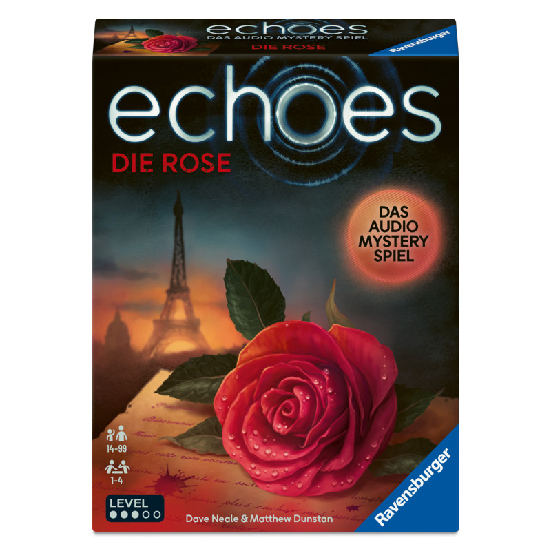 Ravensburger echoes Die Rose – Audio-Escape-Spiel & Krimi für Erwachsene