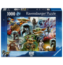 Ravensburger Puzzle The Mandalorian & Grogu – 1000 Teile Star Wars für Fans
