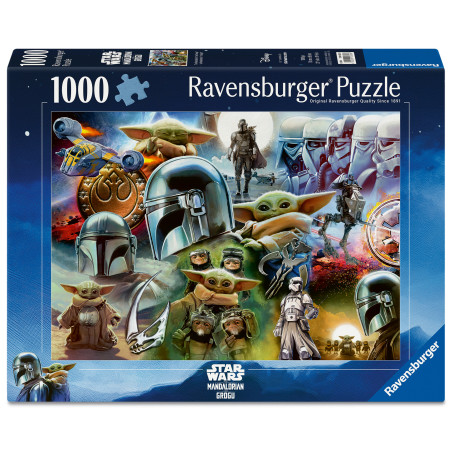 Ravensburger Puzzle The Mandalorian & Grogu – 1000 Teile Star Wars für Fans