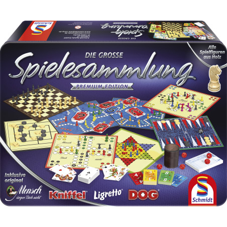 Selecta Spielesammlung inkl. DOG! | Familienspiel für 2-6 Spieler ab 8 Jahren