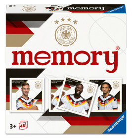 Ravensburger mini memory® DFB Nationalmannschaft Fußball – Gedächtnisspiel ab 3 Jahren