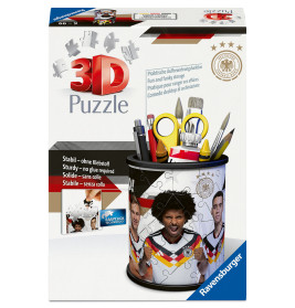 Ravensburger 3D Puzzle Stiftehalter DFB – Praktisches Fußballdesign ab 8 Jahren
