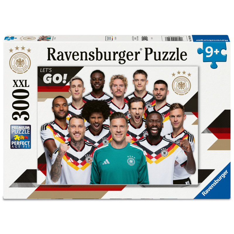 Ravensburger Puzzle 300 Teile – DFB Nationalmannschaft für junge Fans ab 9 Jahren