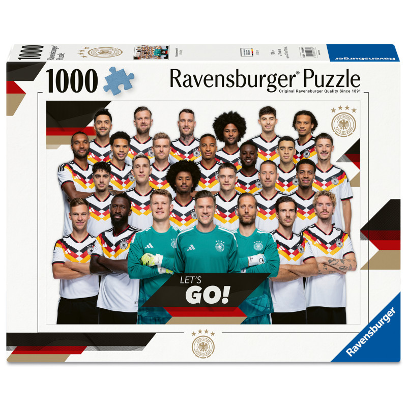 Ravensburger Puzzle 1000 Teile – DFB Nationalmannschaft für echte Fußballfans