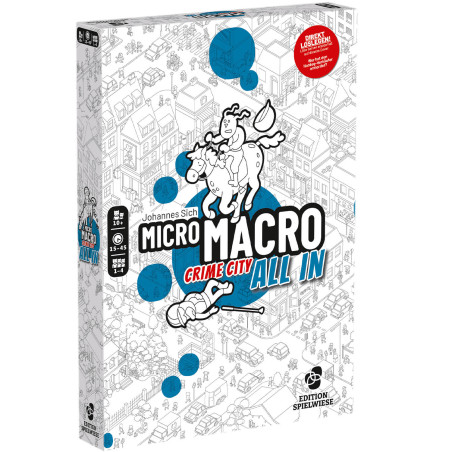 Hutter MicroMacro: Crime City 3 All In – Wimmelbild-Detektivspiel & Krimispiel